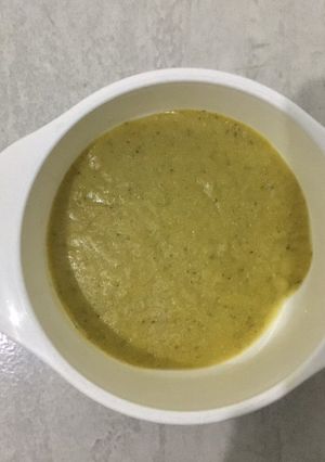 Foto resep Asam Puyuh Salmon (MPASI 7M+)