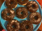 Una foto de donas de avena