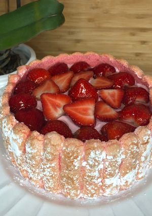 Une photo de Charlotte fraise
