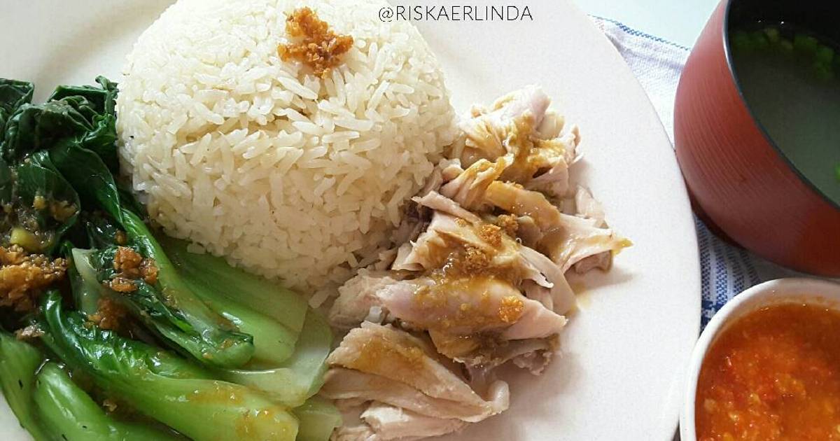 Resep Singapore Hainan Chicken Rice oleh Riska Erlinda 