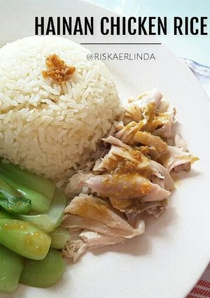 Foto resep Singapore Hainan Chicken Rice