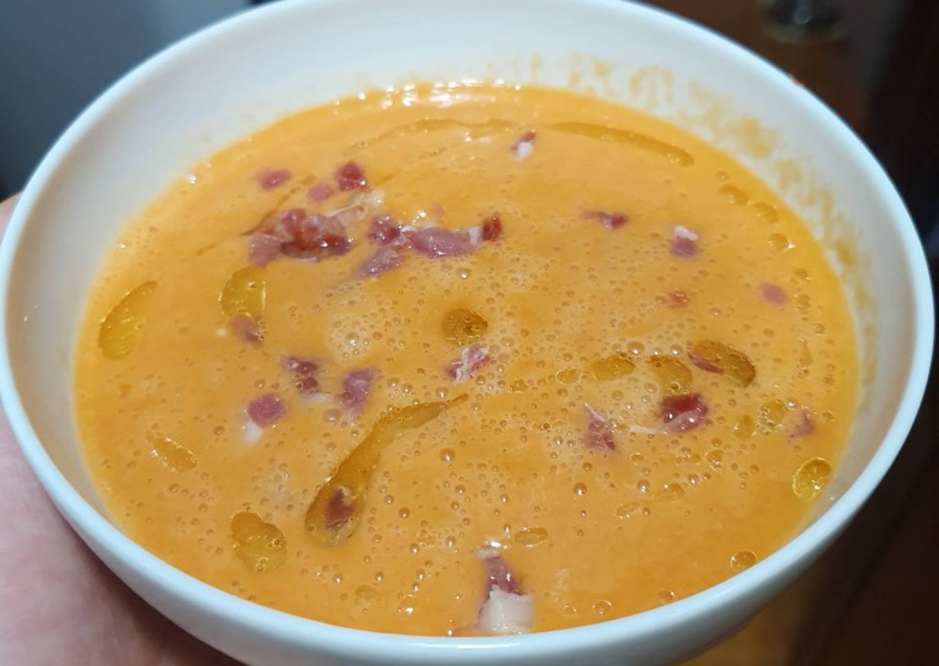 Gazpacho suave de sandía