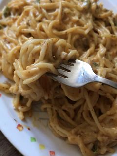 صورة لوصفة سباكيتي على طريقتي 😋