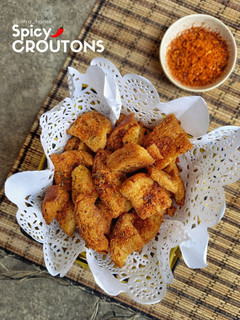Foto resep Spicy Croutons🌶🔥
