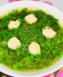Canh Cải Xoong Nấu Mọc