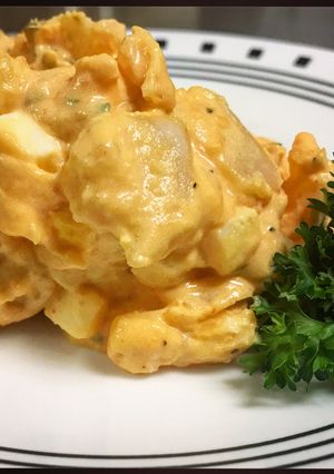 A picture of Southern Sriracha Potato Salad.