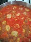 Albóndigas a la jardinera