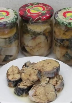 Olajos makréla recept fotója