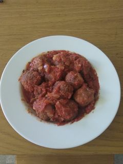 Una foto de Albóndigas de soja (vegetariano)
