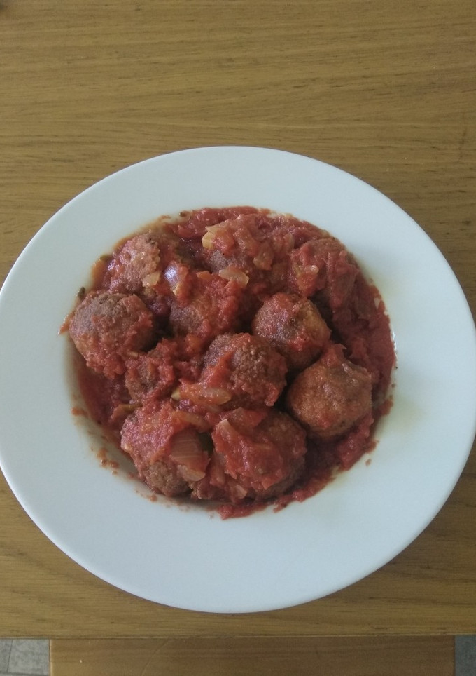 Una foto de Albóndigas de soja (vegetariano)