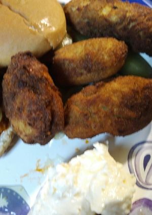 A picture of Double Dipped Potatoes.