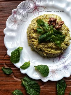 عکسی از دستور کشک بادمجان