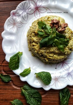 عکسی از دستور کشک بادمجان