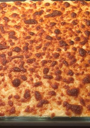 Una foto de Falsa lasaña de pimientos rellenos