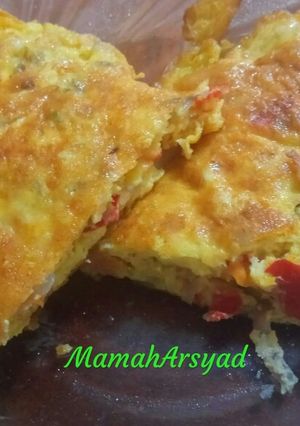 Foto resep Telur Dadar Bumbu
