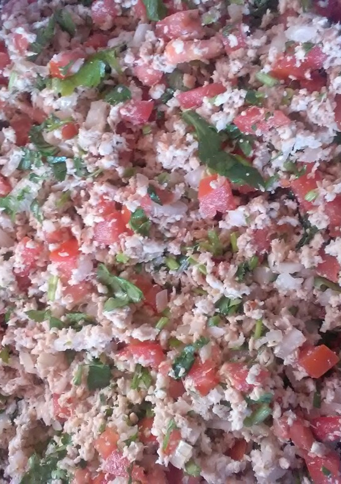 Una foto de Ceviche rápido, fácil y económico