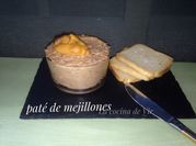 Una foto de pate de mejillones sin lactosa