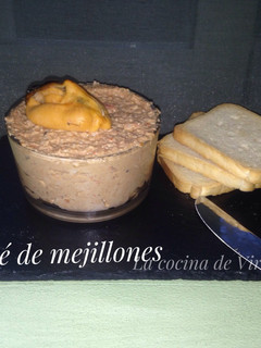 Una foto de Paté de mejillones sin lactosa