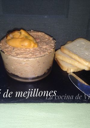 Una foto de Paté de mejillones sin lactosa