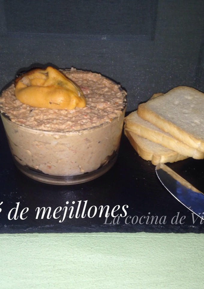 Una foto de Paté de mejillones sin lactosa