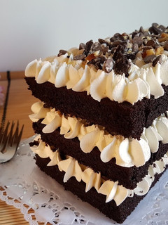 Foto principal de Tarta Guinness con crema de queso y frutos secos!!!