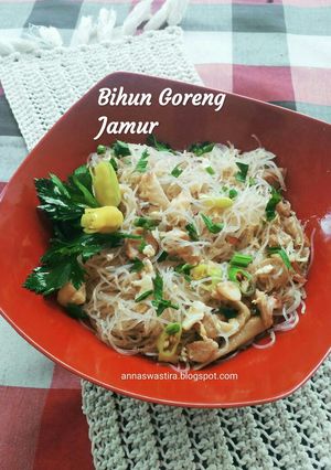 Foto resep 47. Bihun Goreng Jamur