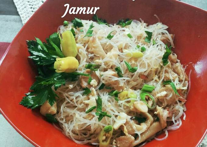 Anti Ribet, Memasak 47. Bihun Goreng Jamur Anti Gagal