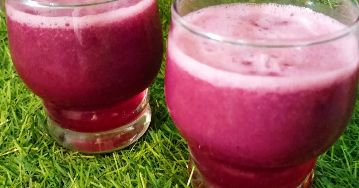 Black grapes juice Recipe by Dolly Kachhwani Cookpad