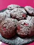 Nubes de chocolate y fresa