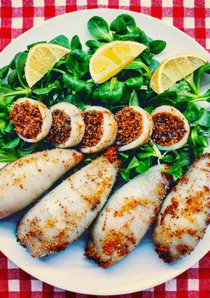 Foto di Calamari ripieni al forno
