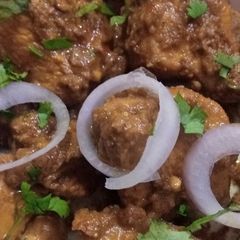 A picture of No Oven Tandoori Chicken Tikka🍗.