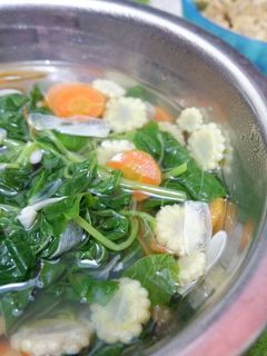 Foto resep Sayur Bayam Bening