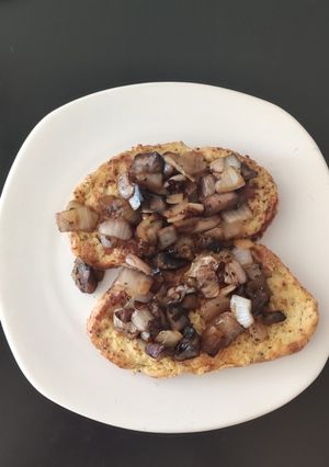 Une photo de Pain perdu salé