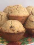 Cupcakes de banano y avena