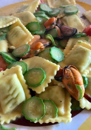 Foto di Ravioli terra e mare