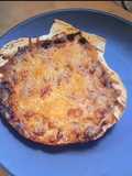 Vieiras rellenas de bogavante y rape