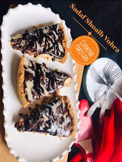 A picture of Choc Nut Tart.