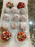Coriandoli di carnevale al mascarpone