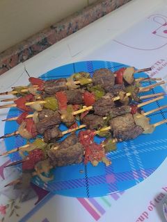 صورة لوصفة شيش طاووق لحمة 🤤