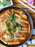 Tteokbokki tanpa gochujang