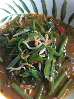 Foto resep Tumis kangkung tauge bumbu terasi