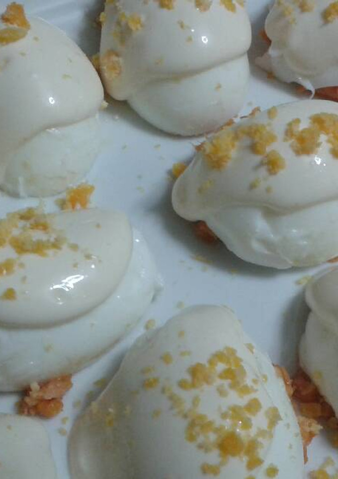 Una foto de Huevos rellenos