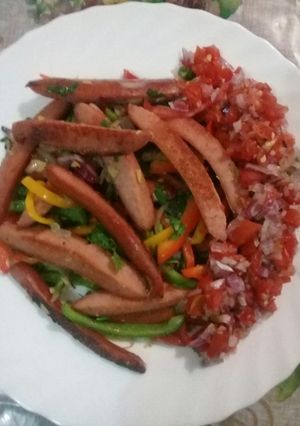A picture of Stir fried sauteed smokies #mykidsfavouritedishcontest.