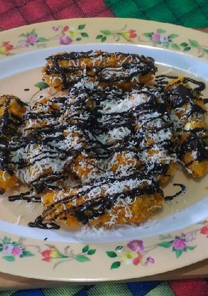 Foto resep Pisang goreng crispy coklat keju