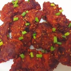 A picture of Teriyaki chicken wings.