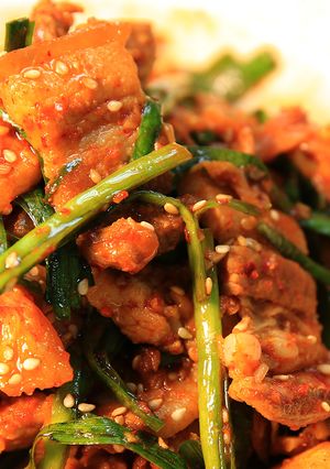 韓式泡菜炒豬肉,真的無敵下飯! 的食譜成品照片