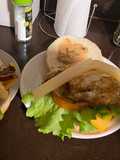Súper burger (para comer de vez en cuando😂) con salsa tipo McDonald’s