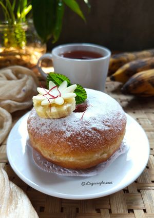 Foto resep Banana Saffron Donut (1232)