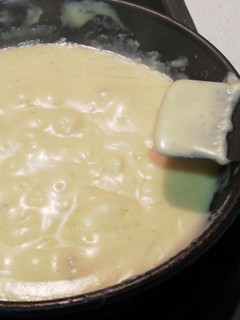 Una foto de Mi bechamel con pollo para croquetas