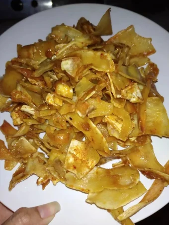 Cara Mudah Membuat Resep Keripik singkong pedas manis yang Enak Banget Anti Ribet, Mantap